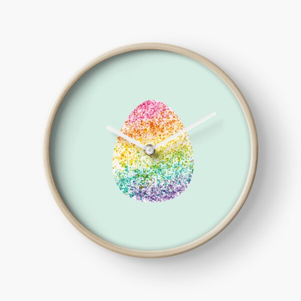 Item preview, Rainbow Spray Easter Egg – Egg Design designed and sold by EmeraldeaArt.