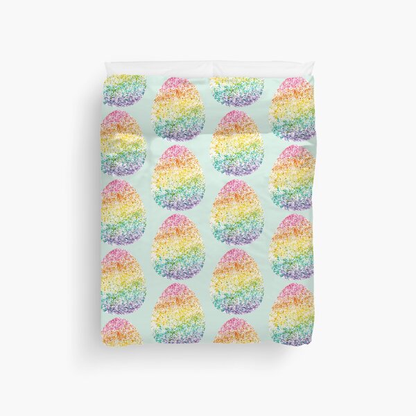 Item preview, Rainbow Spray Easter Egg – Egg Design designed and sold by EmeraldeaArt.