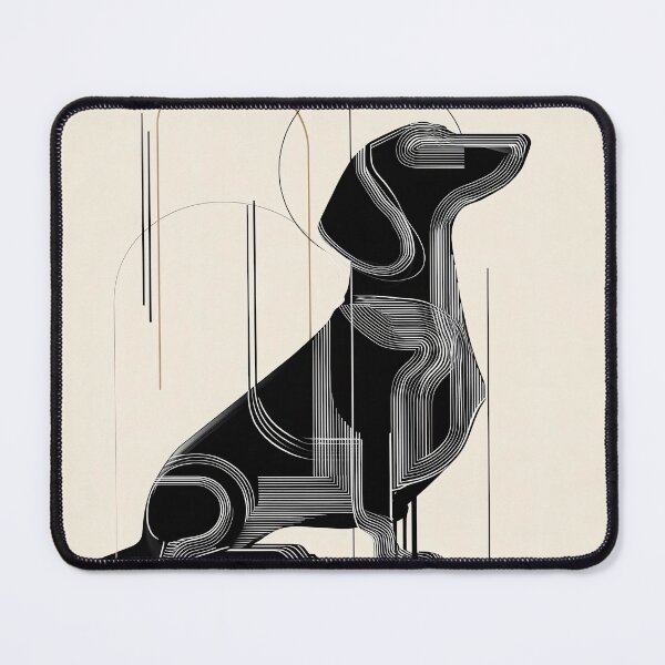 Item preview, Abstract Dachshund Design designed and sold by lautir.