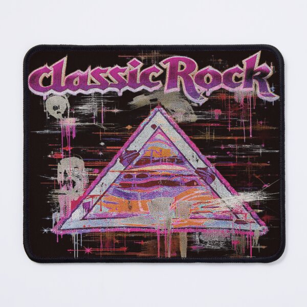 Item preview, Classic Rock Pyramid Glitch | Neon Psychedelic Rock Tee Art designed and sold by ZChrome.