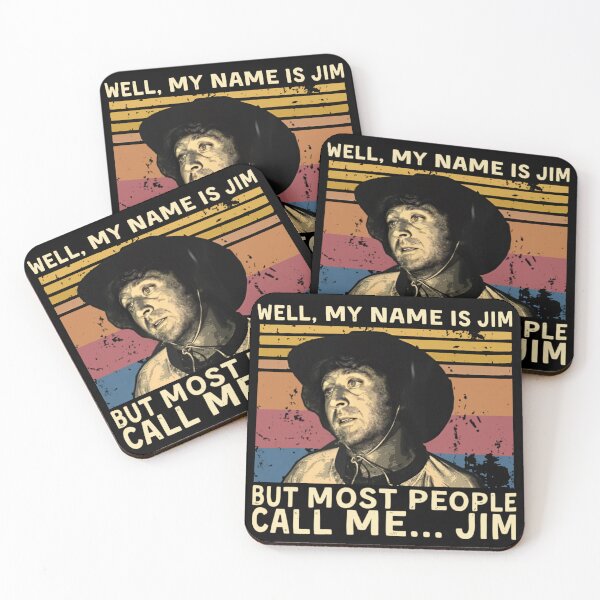 Item preview, Vintage Blazing Saddles My Name Is Jim But Most People Call Me Jim designed and sold by SKULLS4INT.