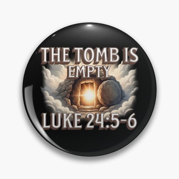 Item preview, The Tomb Is Empty | Resurrection Faith-Easter T-Shirt designed and sold by Kingdom Warrior Tribe .