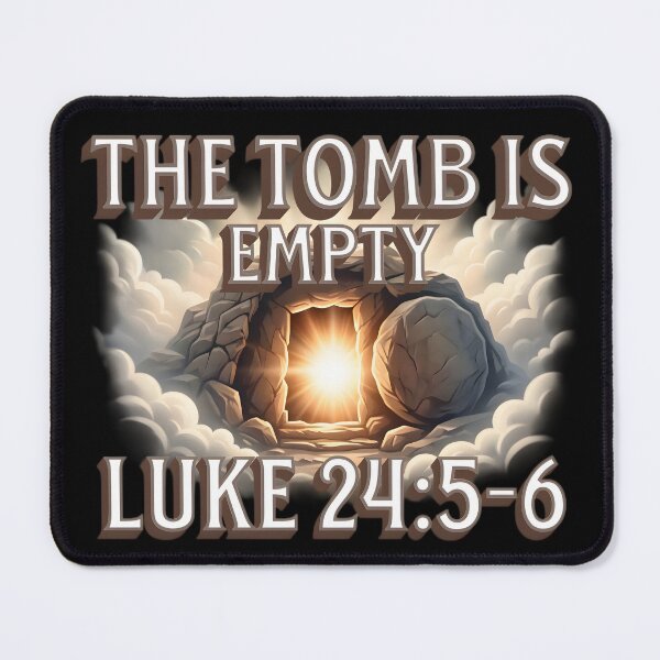 Item preview, The Tomb Is Empty | Resurrection Faith-Easter T-Shirt designed and sold by Kingdom Warrior Tribe .