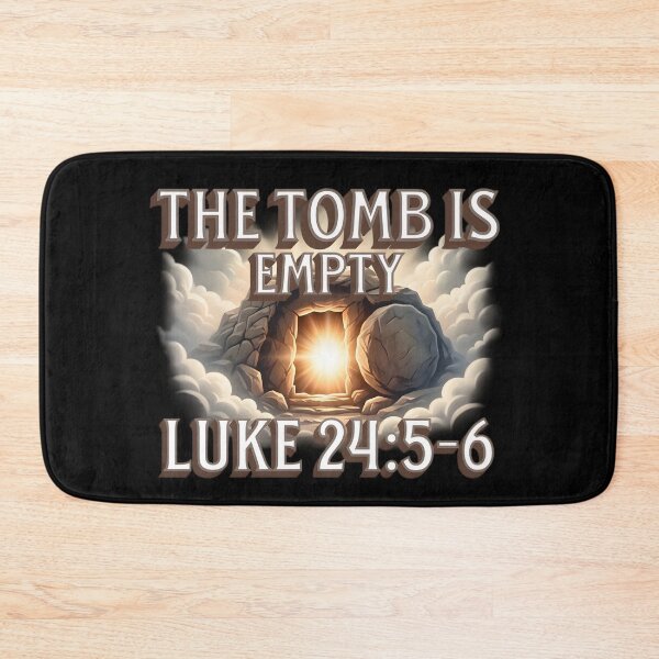 Item preview, The Tomb Is Empty | Resurrection Faith-Easter T-Shirt designed and sold by Kingdom Warrior Tribe .