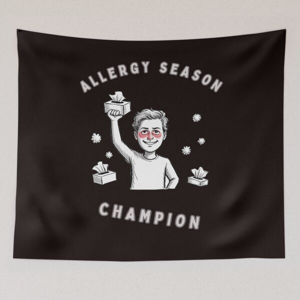 Item preview, Allergy Season Champion designed and sold by mirciashop.