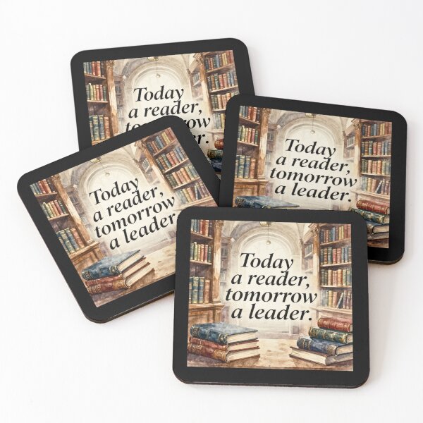 Item preview, Today a reader, tomorrow a leader, for Book Lovers designed and sold by Silaris Designs.
