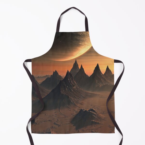 Item preview, Planet Mountains - Cosmic Artwork designed and sold by QuantumDrift.
