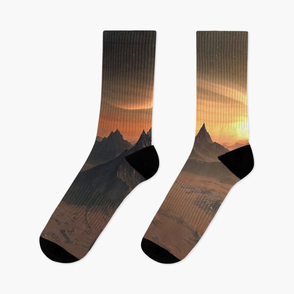Item preview, Planet Mountains - Cosmic Artwork designed and sold by QuantumDrift.