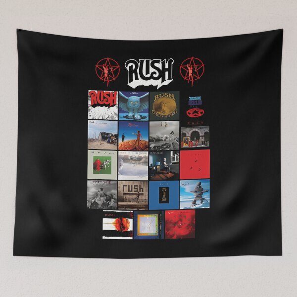 Item preview,  Completed Collection The Album Cover Of R.u.s.h Band Music  designed and sold by Emerald-Apparel.