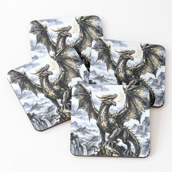 Item preview, Majestic Dragon Art designed and sold by Aureluxe.