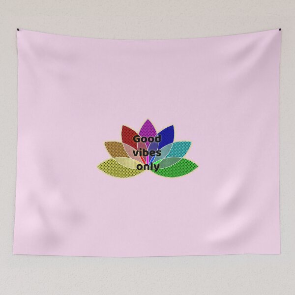 Item preview, only positive vibes – yoga, meditation, and spirituality with the rainbow lotus Flower designed and sold by rikyfreestyle.