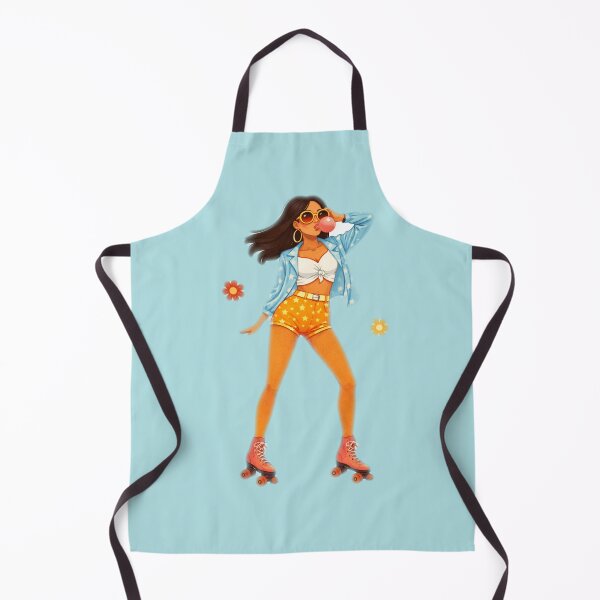 Item preview, Retro Hippie Girl | Vintage Summer Vibes Illustration designed and sold by CzipipitoStudio.