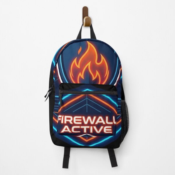 Item preview, Firewall Active Cybersecurity Badge Shirt designed and sold by KurtByteStudio.