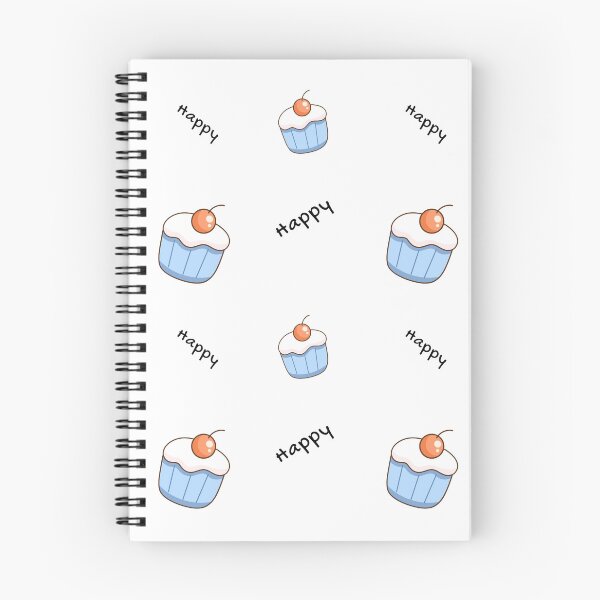 Item preview, Cute Hand Drawn Cupcake Pattern Design designed and sold by Porpor Artwork.