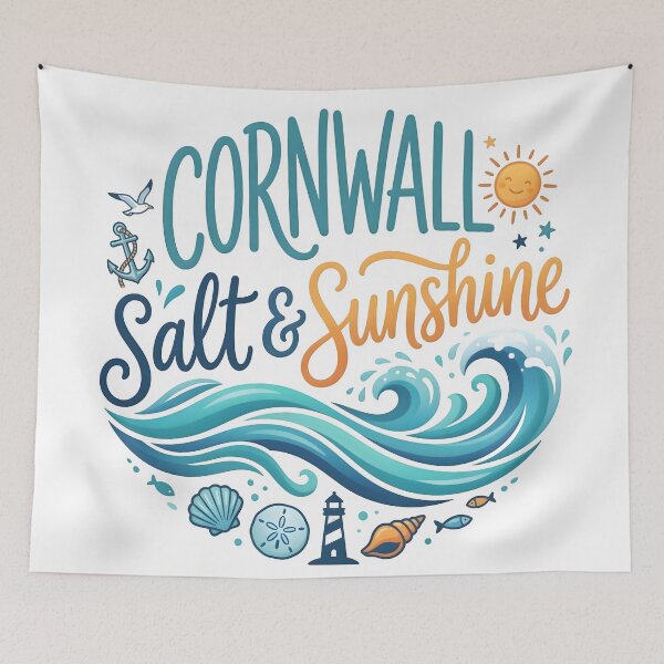 Item preview, cornwall beach, Cornwall Auz, Cornwall Australia, Australia travel, Cornwall scenery designed and sold by TrueArtVibes.