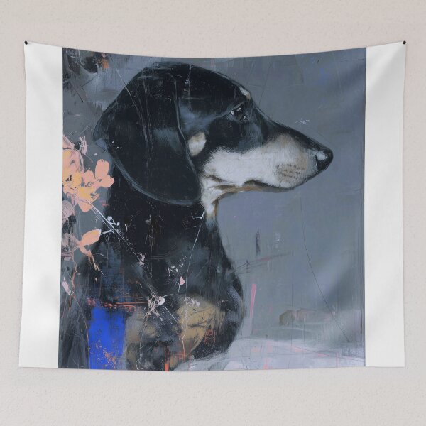 Item preview, Profile of a Dachshund designed and sold by lautir.
