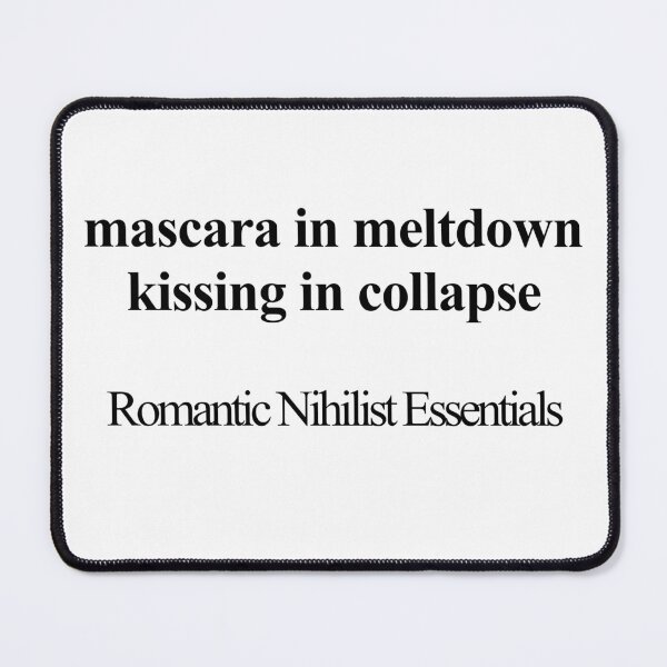 Item preview, Mascara in Meltdown, Kissing in Collapse designed and sold by birdspinestudio.