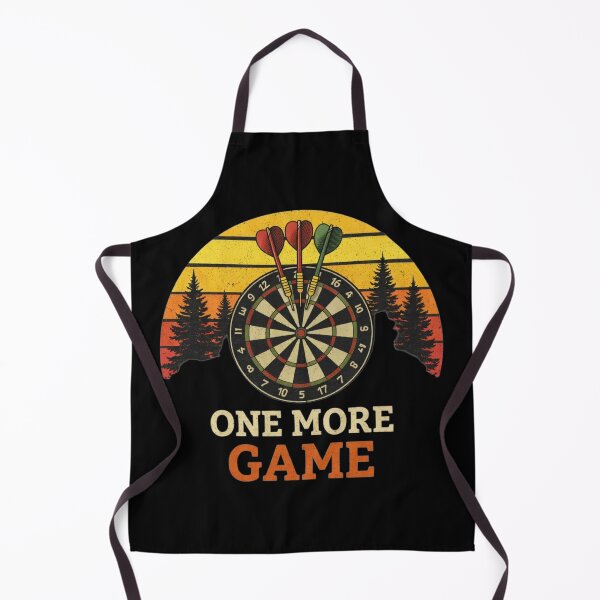 Item preview, One More Game Funny Darts Player Retro Vintage Design designed and sold by Tropivaro.