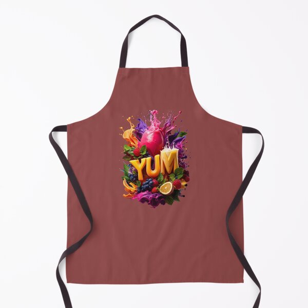 Item preview, Futuristic 3D YUM Bubble Chrome Typography Art designed and sold by icemanphotos.