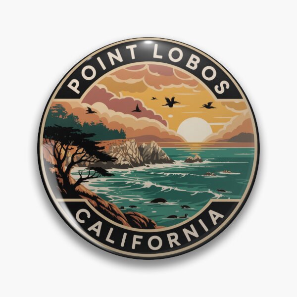 Item preview, Point Lobos California: Sunset Vintage Coastal designed and sold by CircinusStore.