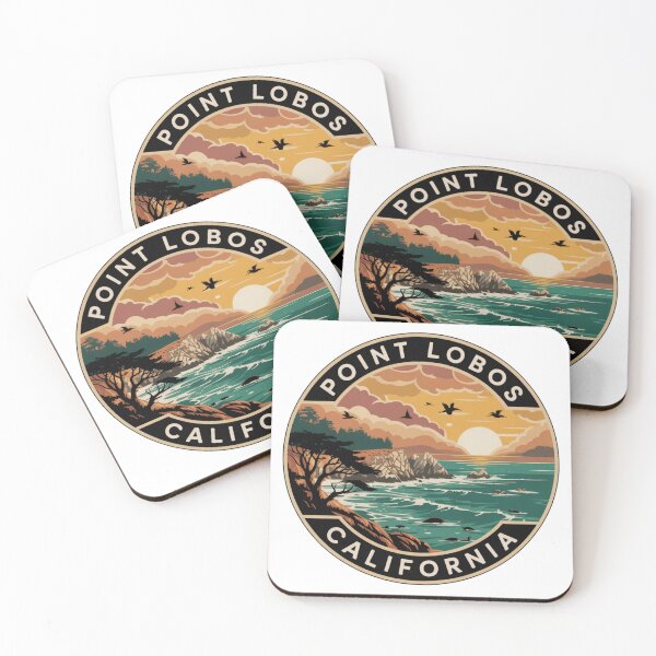 Item preview, Point Lobos California: Sunset Vintage Coastal designed and sold by CircinusStore.