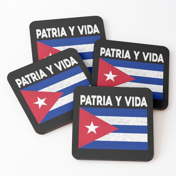 Item preview, Patria y Vida Cuba Libertad Freedom Patriotic Slogan designed and sold by ZANNIX.