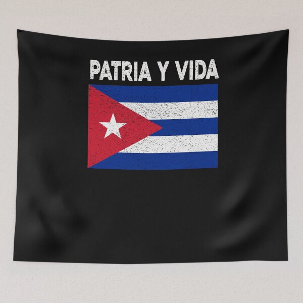 Item preview, Patria y Vida Cuba Libertad Freedom Patriotic Slogan designed and sold by ZANNIX.
