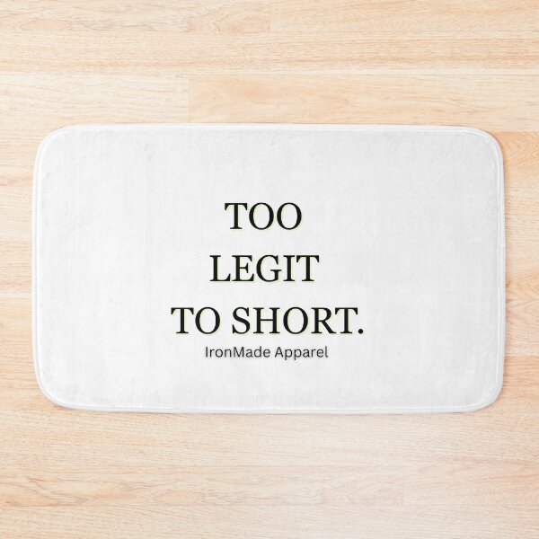 Item preview, Too Legit to Short Electrician T-Shirt | Funny Electrical Humor Tee for Linemen, Contractors & Skilled Trades designed and sold by IronMade Apparel.