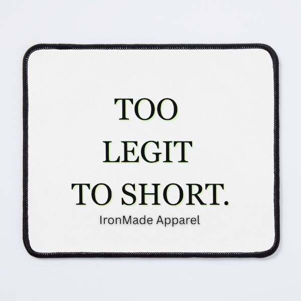 Item preview, Too Legit to Short Electrician T-Shirt | Funny Electrical Humor Tee for Linemen, Contractors & Skilled Trades designed and sold by IronMade Apparel.