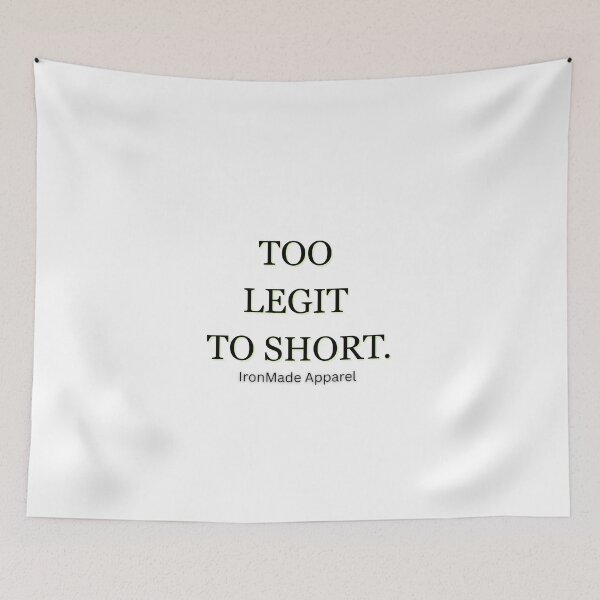 Item preview, Too Legit to Short Electrician T-Shirt | Funny Electrical Humor Tee for Linemen, Contractors & Skilled Trades designed and sold by IronMade Apparel.