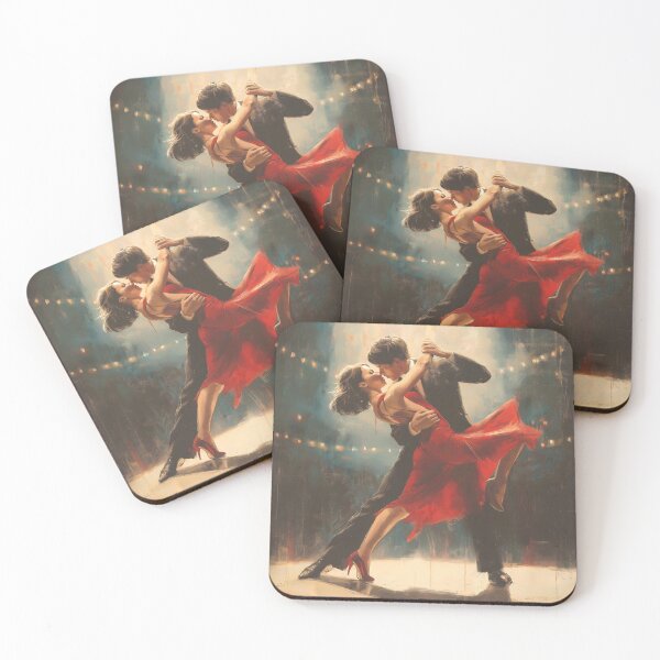 Item preview, Romantic Argentine Tango Art designed and sold by CheersTOGETHER.
