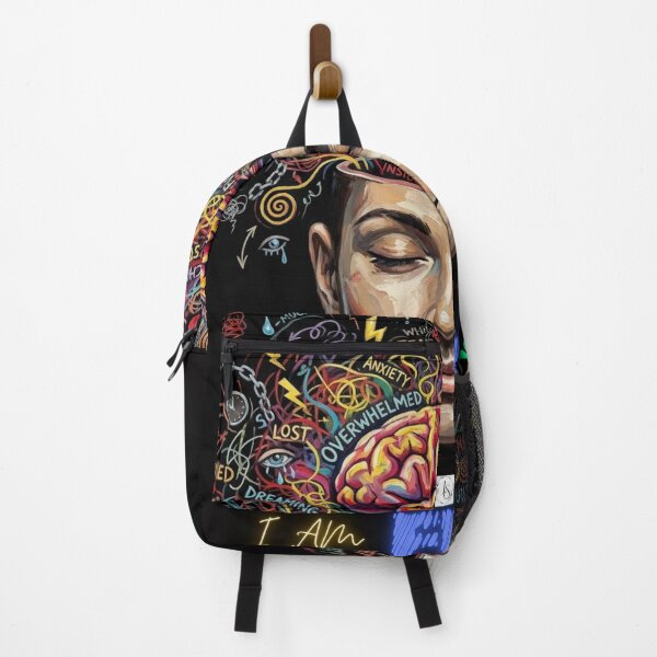 Item preview, I am Fine Chaotic Mind Mental Health Art designed and sold by JayuSoul 자유Soul.