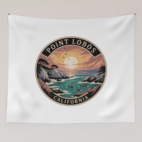 Item preview, Point Lobos California: Coastal Wildlife Vintage designed and sold by CircinusStore.