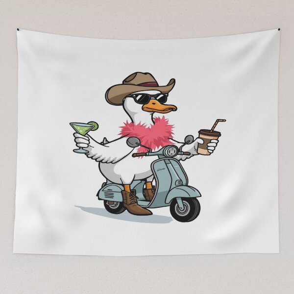 Item preview, Cool Cowboy Goose Living Best Life designed and sold by CeliaZnx.