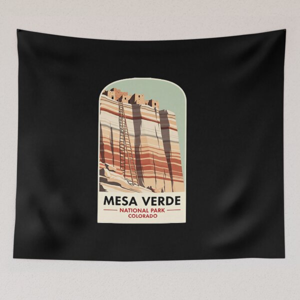 Item preview, Mesa Verde Colorado National Park Pueblo Cliff Dwellings designed and sold by SkeletonsDanger.
