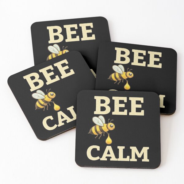 Item preview, Bee Calm Funny Beekeeper Bee Lover Design designed and sold by Tropivaro.