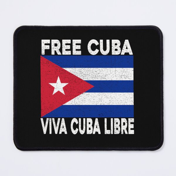 Item preview, Free Cuba Viva Cuba Libre Pro-Freedom Vintage Cuban Flag  designed and sold by ZANNIX.