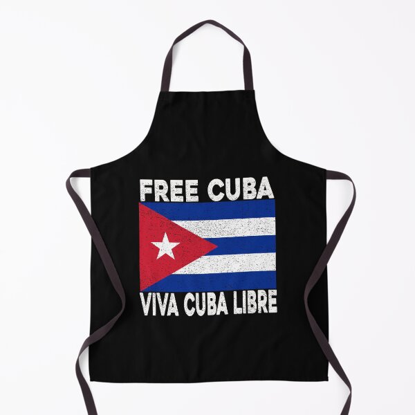Item preview, Free Cuba Viva Cuba Libre Pro-Freedom Vintage Cuban Flag designed and sold by ZANNIX.