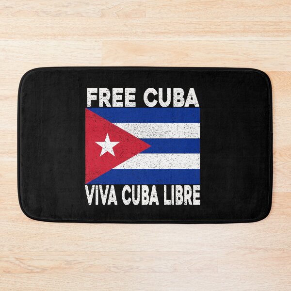 Item preview, Free Cuba Viva Cuba Libre Pro-Freedom Vintage Cuban Flag  designed and sold by ZANNIX.