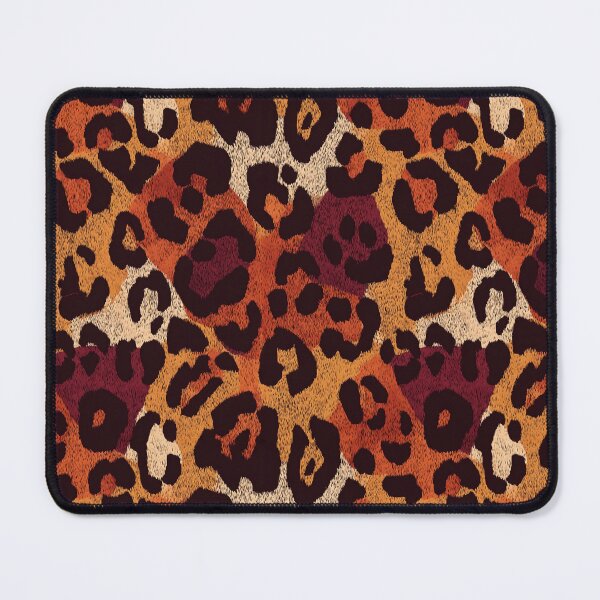 Item preview, Vibrant Leopard Textile - Wildlife Rescue - Dad Fathers Day Gifts designed and sold by RoyalStarsPatts.