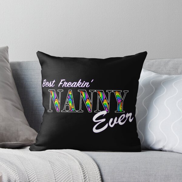 Item preview, Best Freakin’ Nanny EVER - BLACK by Amanda M Lucas designed and sold by Amanda Lucas.