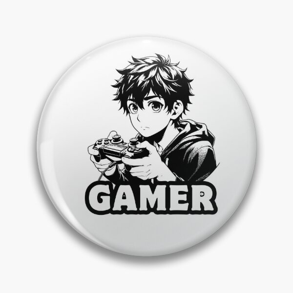 Item preview, Gamer Black and white - Gaming  designed and sold by Rasheedaholik.