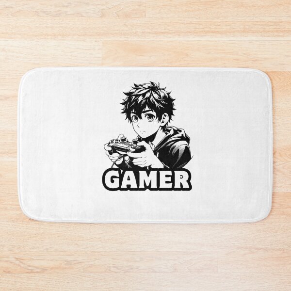 Item preview, Gamer Black and white - Gaming  designed and sold by Rasheedaholik.