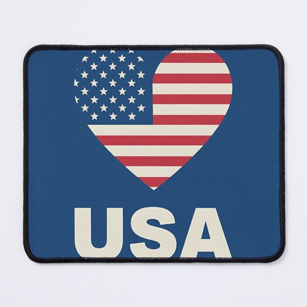 Item preview, I Love USA – American Pride Design, USA Travel Gift Shirt & Accessories designed and sold by Aisha Creates.