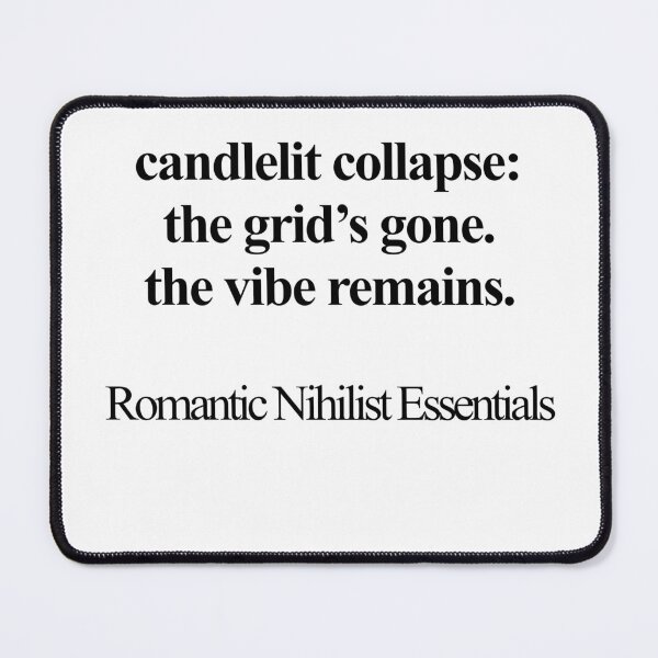 Item preview, Candlelit Collapse, The Grid’s Gone designed and sold by birdspinestudio.