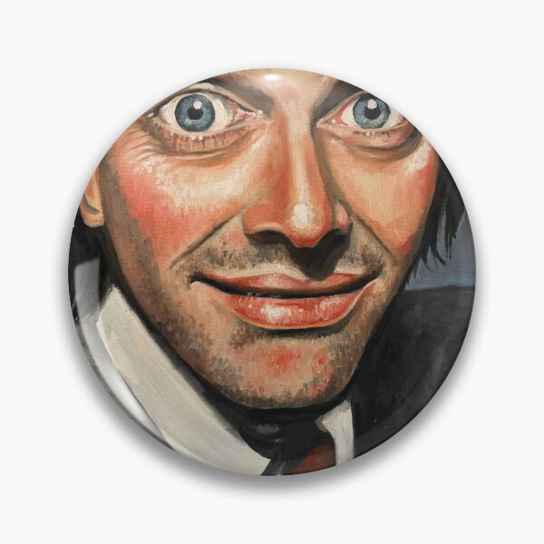 Item preview, Rik Mayall Fan Art Oil Painting designed and sold by jaggerstudios.