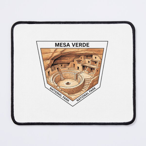 Item preview, Mesa Verde National Park Pueblo History Mountain Hiking designed and sold by SkeletonsDanger.