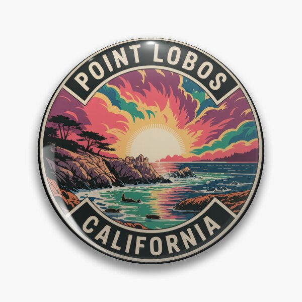 Item preview, Point Lobos California: Sunset Vintage Coastal Wildlife designed and sold by CircinusStore.
