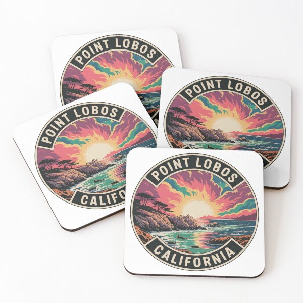 Item preview, Point Lobos California: Sunset Vintage Coastal Wildlife designed and sold by CircinusStore.