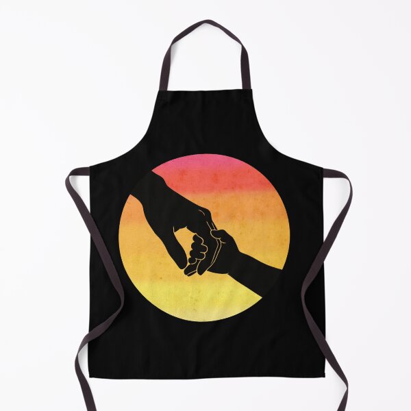 Item preview, Hand in Hand Retro Sunset design designed and sold by GiraffeandStuff.